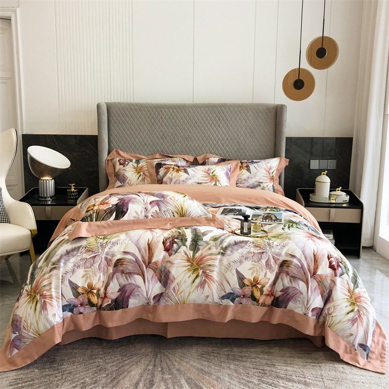 06e47f7d-9d5e-400a-a47b-0252172cef14.jpg Nordic Fashion Home Textile Four-piece Pure Cotton Wholesale Bedding - Image 1