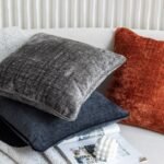 Chenille Modern Luxury American Sofa Throw Pillow Cover With Feather Velvet - Image 4