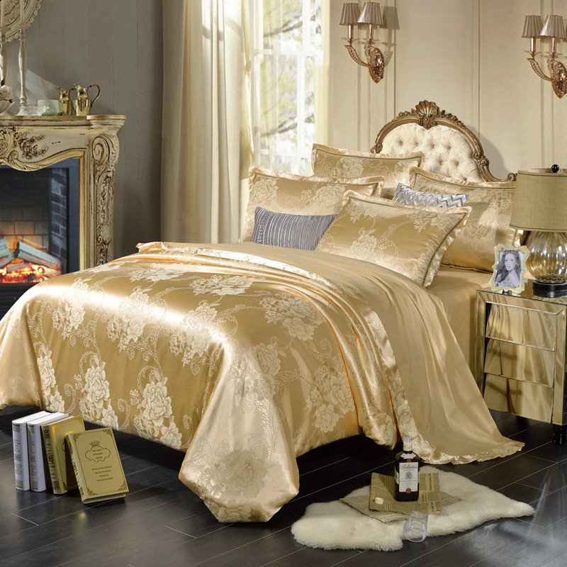 1141520630412.jpg 4-piece cotton bedding set - Image 1