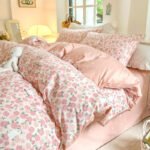 Cotton Four-piece Set Simple Small Floral Bedding - Image 7