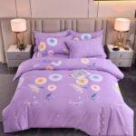 Cotton Brushed Printed Four-piece Bedding Set - Image 8