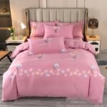 Cotton Brushed Printed Four-piece Bedding Set - Image 9