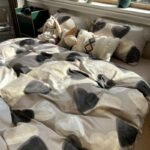 Washed Cotton Four-piece Bedding Set - Image 2