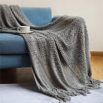 Nordic Sofa Blanket Cover Blanket Knitted Blanket Homestay Hotel Throw Blanket - Image 7