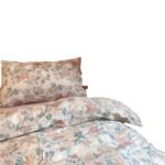 Retro Nude Floral Cotton Four-Piece Bedding Set - Image 5