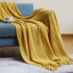 Nordic Sofa Blanket Cover Blanket Knitted Blanket Homestay Hotel Throw Blanket - Image 8
