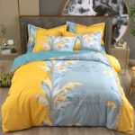 Cotton Winter Linen Quilt Cover Bedding Set - Image 2