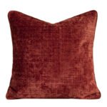 Chenille Modern Luxury American Sofa Throw Pillow Cover With Feather Velvet - Image 10