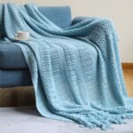 Nordic Sofa Blanket Cover Blanket Knitted Blanket Homestay Hotel Throw Blanket - Image 10