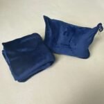 Foldable Convertible Flannel Throw Pillow Blanket - Image 10