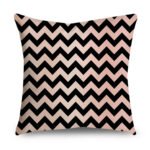 Rose Gold Polyester Pillow Cover Black Gold Element Cushion Throw Pillowcase - Image 6