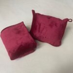 Foldable Convertible Flannel Throw Pillow Blanket - Image 8