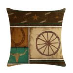 Cowboy Decorative Throw Pillows Cushion Covers - Image 9