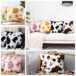 Short-pile Plush Throw Pillow Cover Animal-themed Sofa Cushion - Image 2