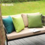 Outdoor Waterproof Solid Throw Decorative Pillow Cover Decorative Square Outdoor Pillows Cushion Case Patio Pillows For Couch Tent - Image 9