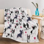 1pc Adorable Fleece Dog Blanket - Soft, Cozy, Lightweight, Warm, Flannel Throw - Image 5