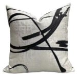 Simple Tea Room Throw Pillow Cover Linen - Image 5