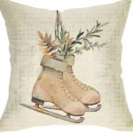 Winter Series Throw Pillow Cover Linen - Image 3