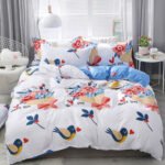 Four-piece Bedding Bed Linen Quilt Cover Aloe Cotton Home Textile - Image 8