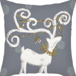 Winter Series Throw Pillow Cover Linen - Image 8