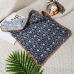 Four Seasons Blanket Thermal Coral Fleece Paw Print Dogs And Cats - Image 9