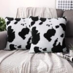 Short-pile Plush Throw Pillow Cover Animal-themed Sofa Cushion - Image 3