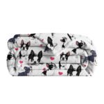 1pc Adorable Fleece Dog Blanket - Soft, Cozy, Lightweight, Warm, Flannel Throw - Image 6
