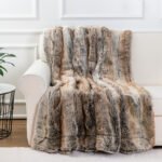 Luxury Faux Fur Throw Blanket - Image 2