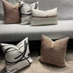 Simple Tea Room Throw Pillow Cover Linen - Image 9