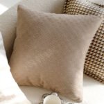 Linen Nordic Style Throw Pillow Covers With Tassel Cushion Cases Caramel Color Pillows Retro Texture Cushion Case Geometric Decorative Pillow Cover  For Couch Sofa Bedroom Living Room - Image 9