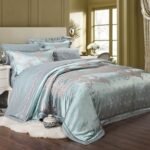 Ice Silk Jacquard European Luxury High-end Linen And Cotton Bedding Set - Image 5