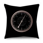Rose Gold Polyester Pillow Cover Black Gold Element Cushion Throw Pillowcase - Image 9