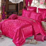 Ice Silk Jacquard European Luxury High-end Linen And Cotton Bedding Set - Image 2