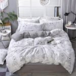 Four-piece Bedding Bed Linen Quilt Cover Aloe Cotton Home Textile - Image 9